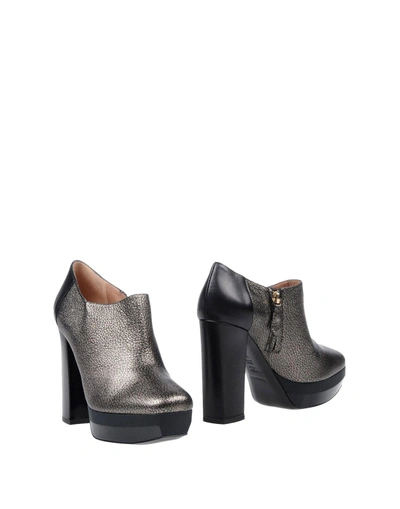 Shop Pollini Ankle Boot In Grey