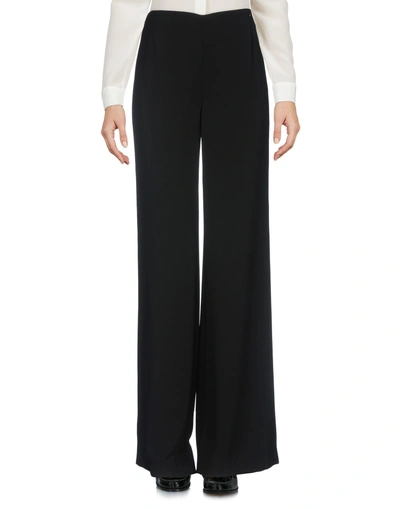 Shop Versace Casual Pants In Black