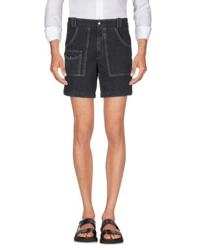 Shop Band Of Outsiders Shorts & Bermuda In Steel Grey
