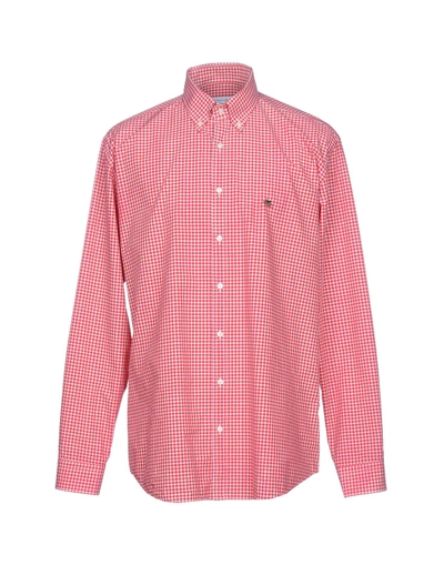 Shop Etro Shirts In Red