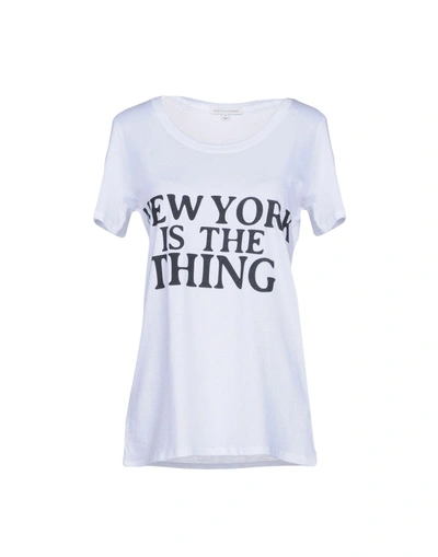 Shop Rebecca Minkoff T-shirt In White