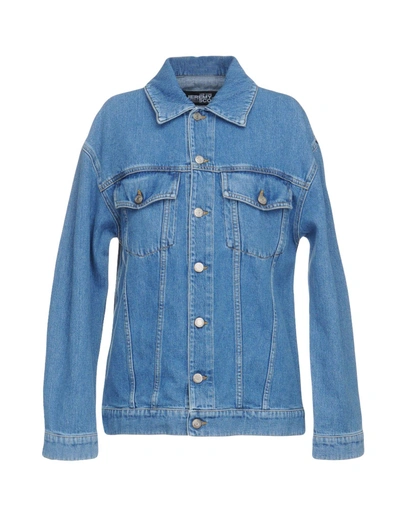 Shop Jeremy Scott Denim Outerwear In Blue