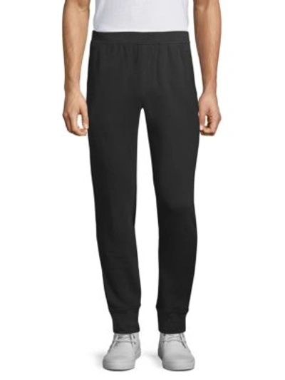Shop Atm Anthony Thomas Melillo French Terry Jogger Pants In Black