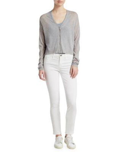 Shop Theory Hanelee Cashmere Cardigan In Bluebell