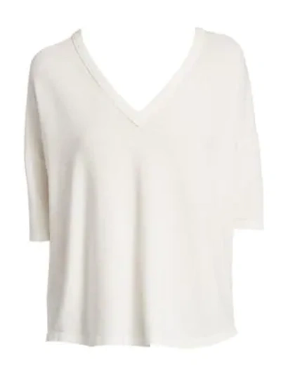 Shop Rag & Bone Phoenix V-neck Tee In White