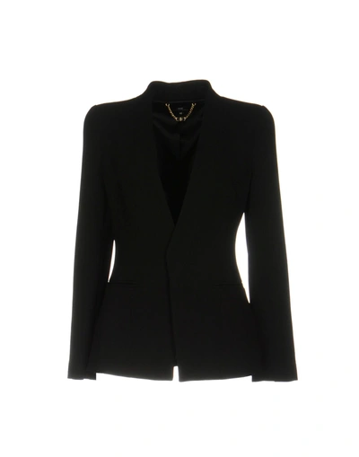 Shop Elisabetta Franchi Suit Jackets In Black