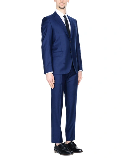 Shop Tombolini Suits In Blue