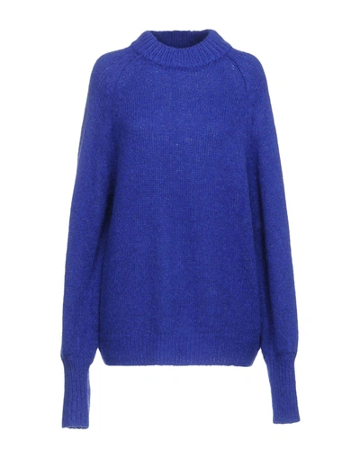 Shop Tibi Sweater In Purple