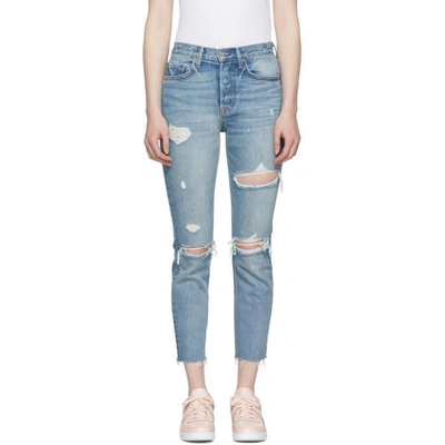 Shop Grlfrnd Blue Karolina Jeans