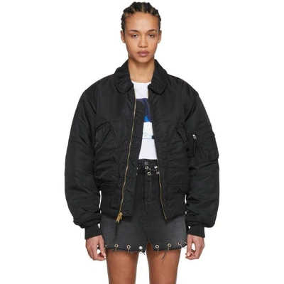 Shop Alyx Black Alpha Industries Edition Pilot Jacket