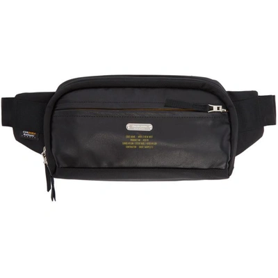 Shop Master-piece Co Black Spec Waist Bag