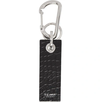 Black Croc Gang Keychain 