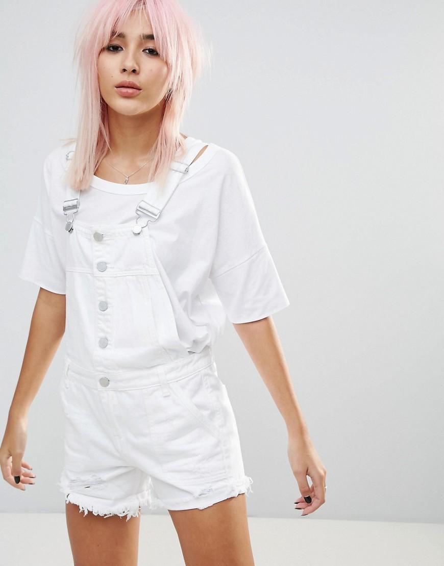 blank nyc overalls shorts