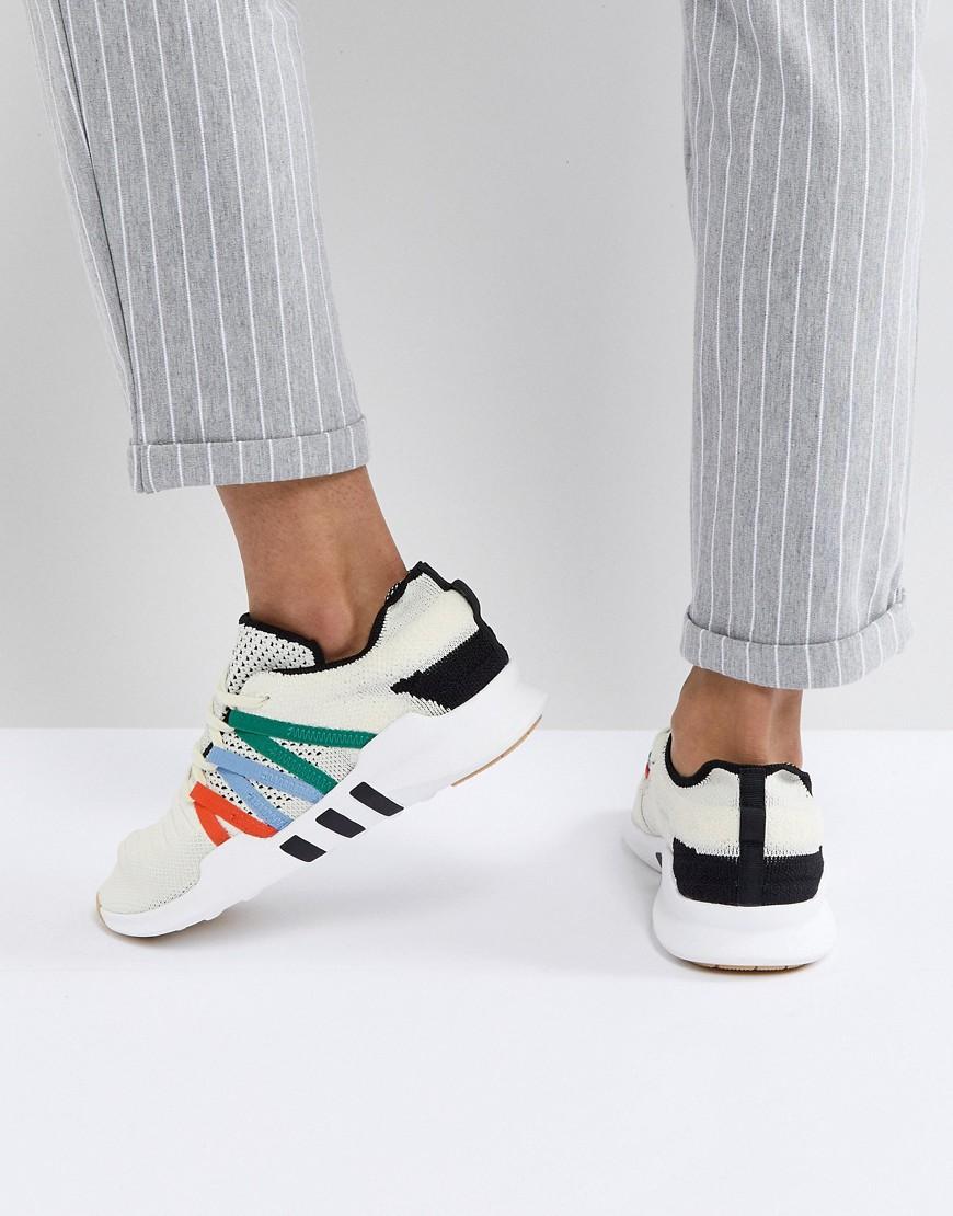 adidas originals eqt racing adv sneakers in white