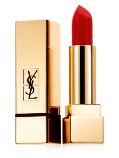 Shop Saint Laurent Rouge Pur Couture Satin Lipstick In 222 Black Red Code
