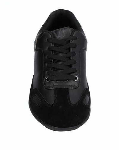 Shop Versace Jeans Sneakers In Black