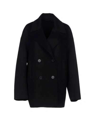 Shop Jil Sander Coat In Black