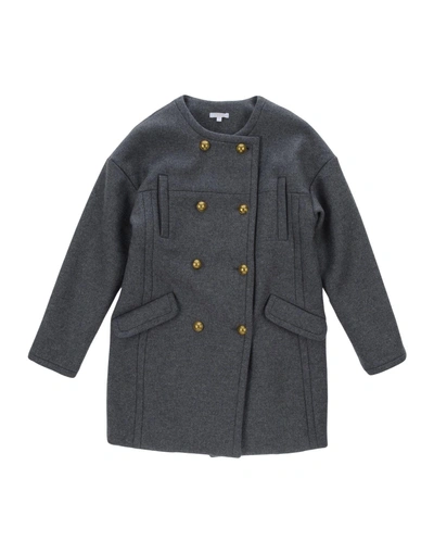 Shop Chloé Coat In Grey