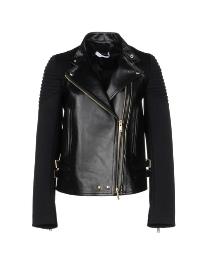 Shop Givenchy Biker Jacket In Black