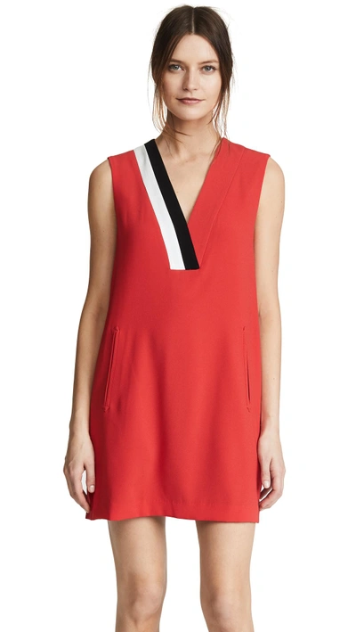 Shop Rag & Bone Lodwick Dress In Red