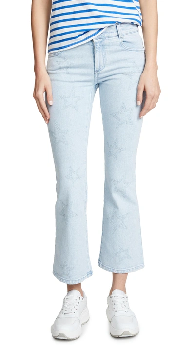 Shop Stella Mccartney Skinny Kick Jeans In Azzurro