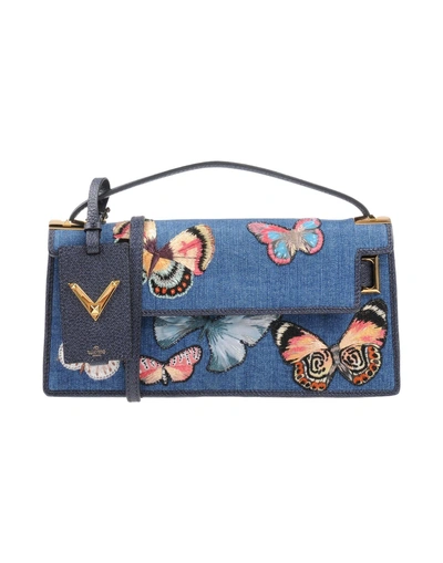 Shop Valentino Handbags In Blue