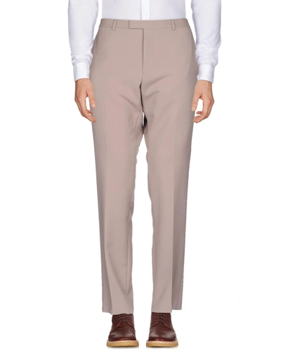 Shop Gucci Casual Pants In Camel