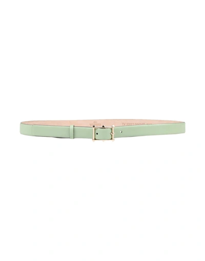 Shop Valentino Belts In Light Green