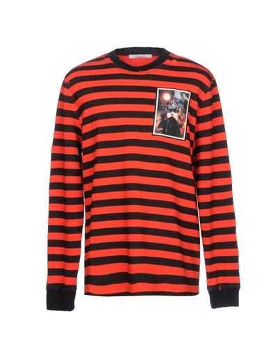 Shop Givenchy Sweatshirt In Red