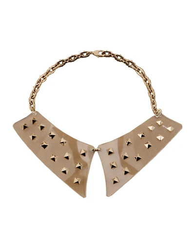 Shop Valentino Necklaces In Gold