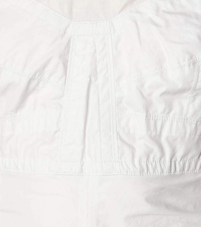 Shop Isabel Marant Maya Cotton Top In White