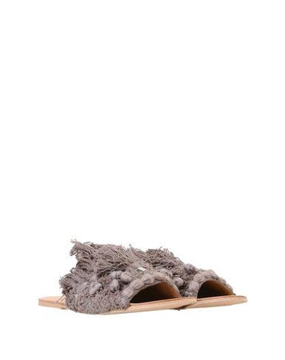 Shop Free People Sandals In Grey