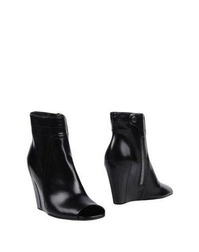 Shop Rick Owens Ankle Boots In Black