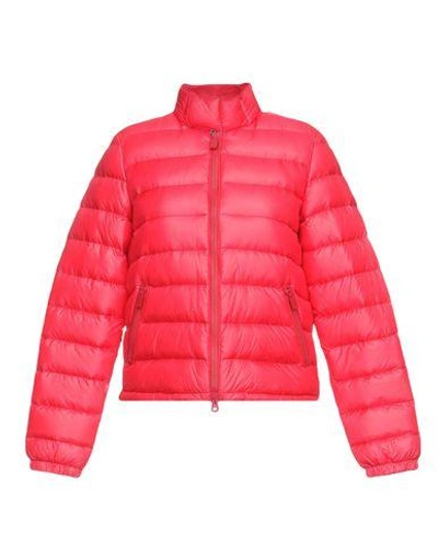 Shop Aspesi Down Jacket In Coral