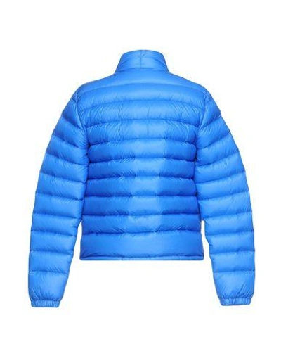 Shop Aspesi Down Jacket In Bright Blue