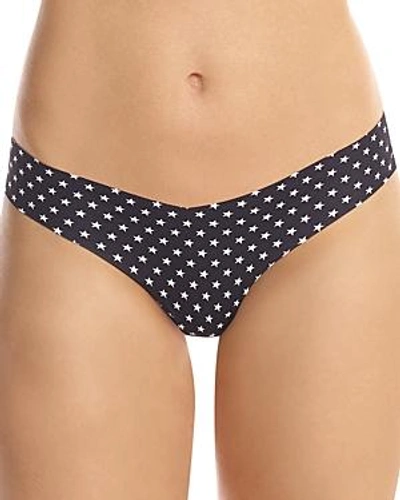 Shop Commando Printed Classic Thong In All Over Stars