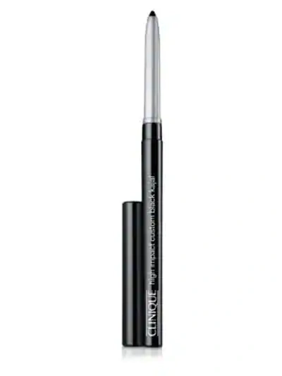 Shop Clinique Women's High Impact Custom Black Kajal Eyeliner In Blackened Black