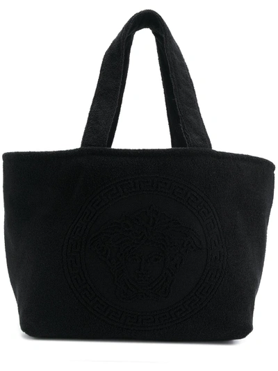 Shop Versace Medusa Tote Bag