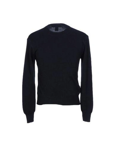 Shop Comme Des Garçons Shirt Sweater In Dark Blue