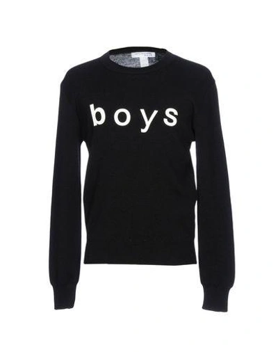 Shop Comme Des Garçons Shirt Sweater In Black