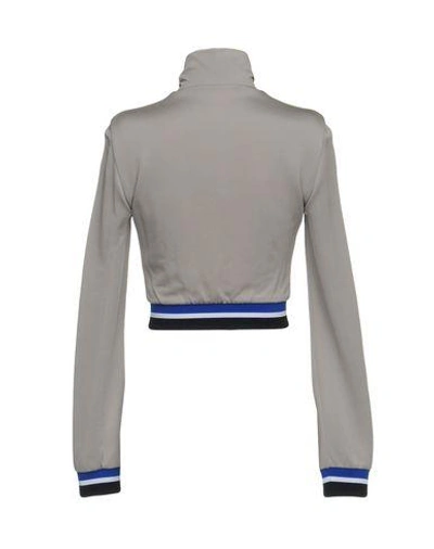 Shop Alessandra Rich Sweatshirt In Light Grey