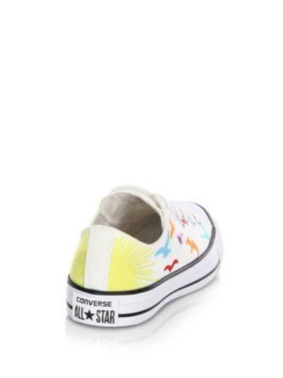 Shop Converse Ctas Ox Embroidered Canvas Sneakers In Multi