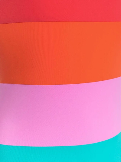 Shop Mara Hoffman Olympia Swimsuit In Multicolour