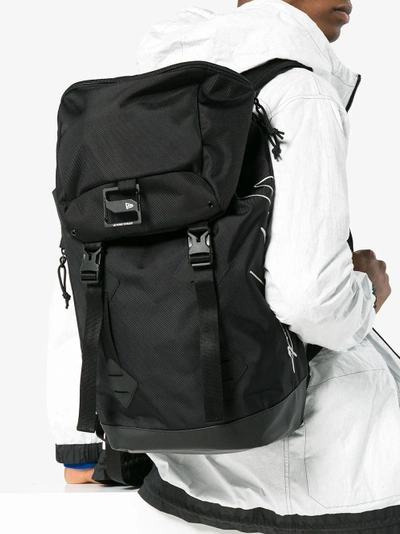 Shop Yohji Yamamoto New Era Backpack In Black