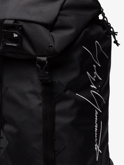 Shop Yohji Yamamoto New Era Backpack In Black