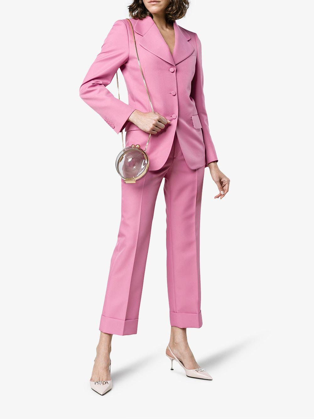gucci pink blazer