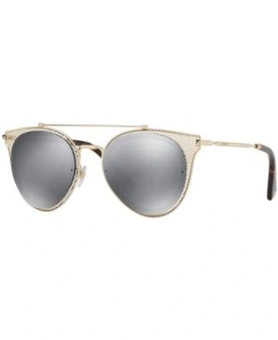 Shop Valentino Sunglasses, Va2019 In Gold / Black Mirror