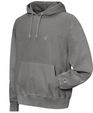 champion reverse weave hoodie dark grey