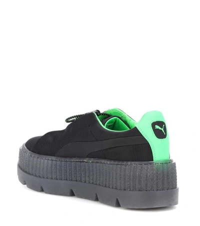 Shop Fenty X Puma Creeper Sneakers In Black