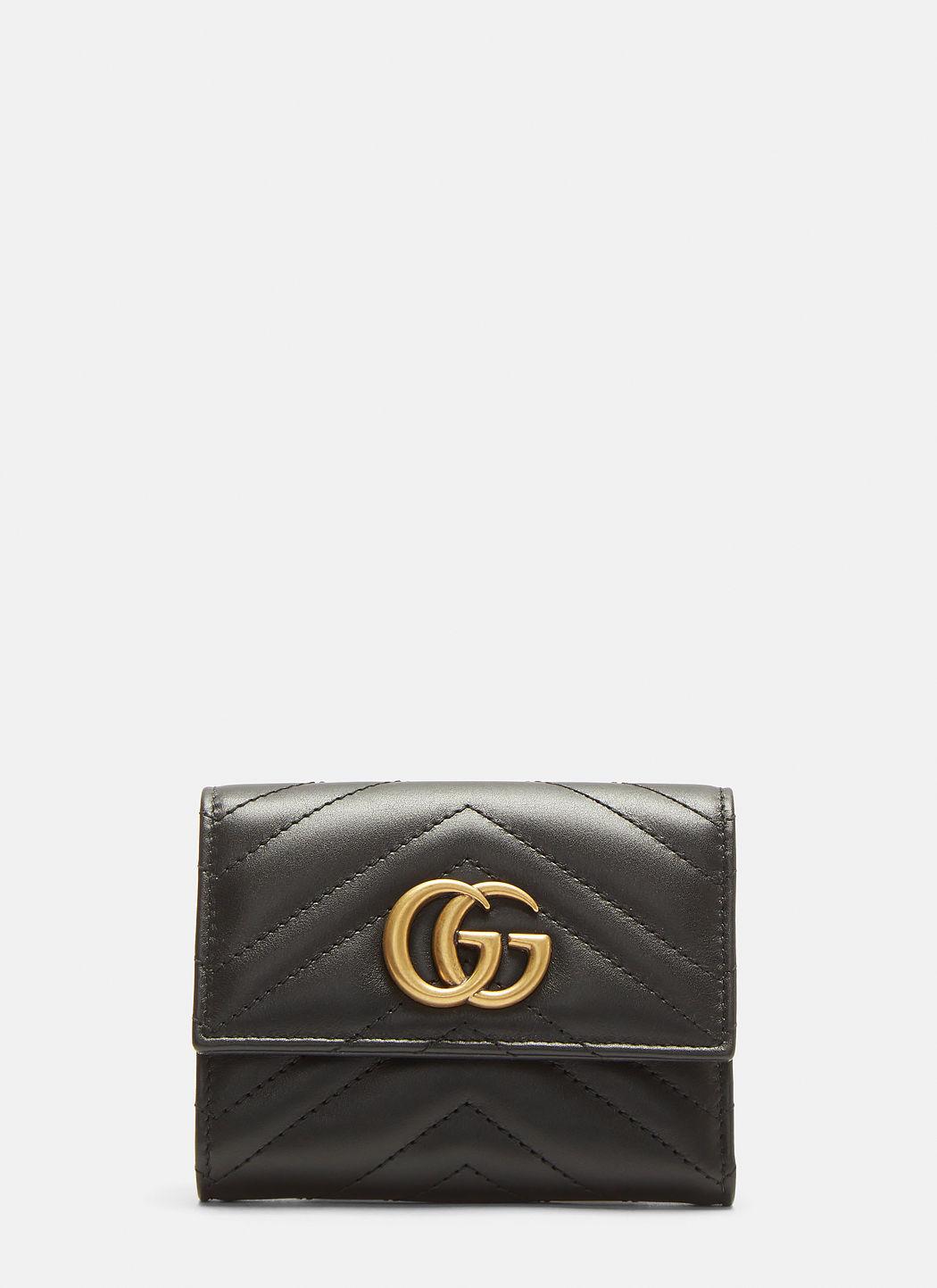 Gucci Marmont Fold-over Snap Stud 
